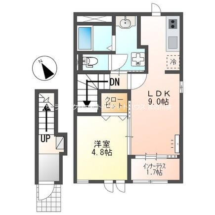 ハウゼ21Ⅱ 間取り図