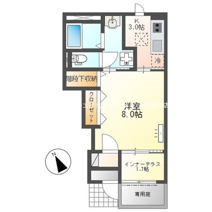 ハウゼ21Ⅱ 間取り図