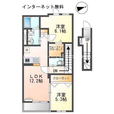 メゾンスズナ 間取り図