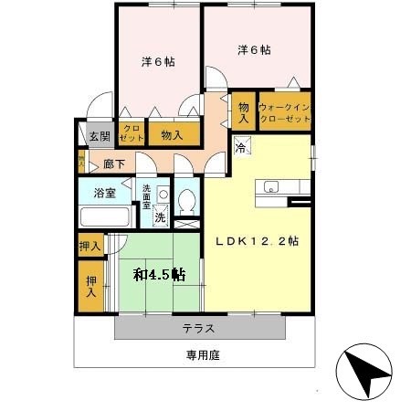 メゾン ド ブラウニー 間取り図