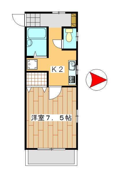 ウッディハイツⅤ 間取り