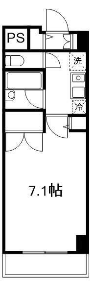 アーツ芝浦 間取り