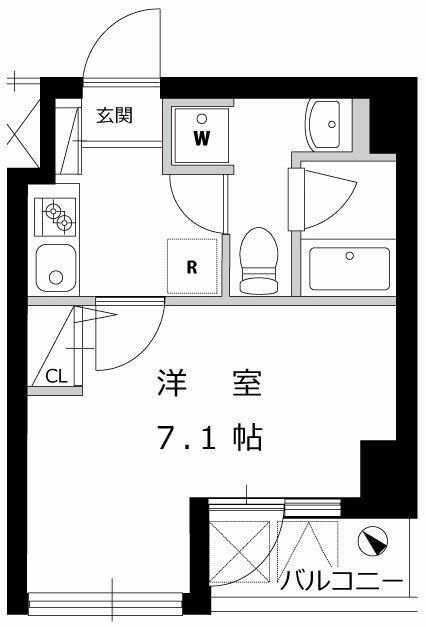 ハーモニーレジデンス田町 間取り