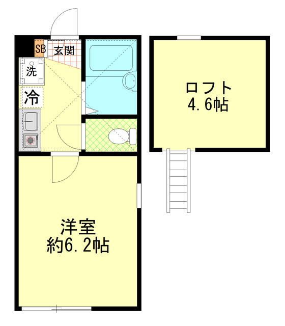 ルシェリア新丸子 間取り