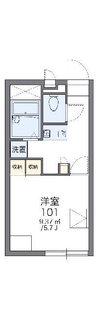 レオパレスＫＩＺＵＫＩⅡ 間取り