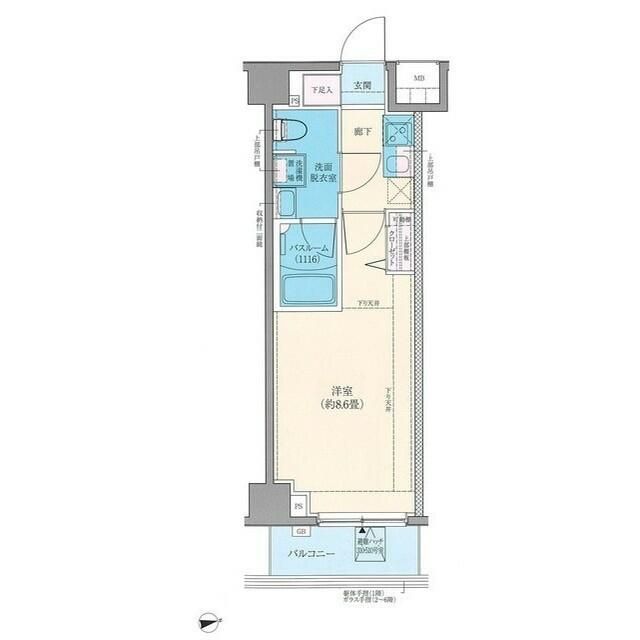 ロアール元住吉 間取り
