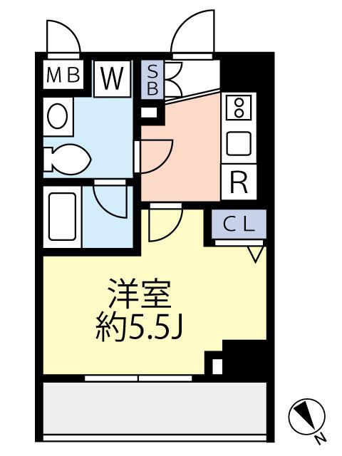 グランヴァン元住吉 間取り