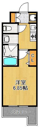 神奈川県横浜市港北区日吉５丁目 間取り
