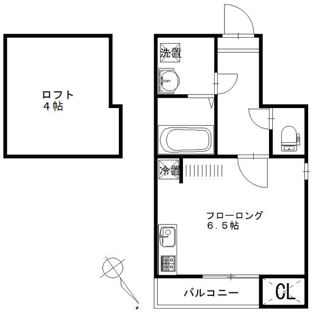 スカイハイツ日吉 間取り