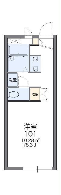 レオパレスＫＩＺＵＫＩ 間取り