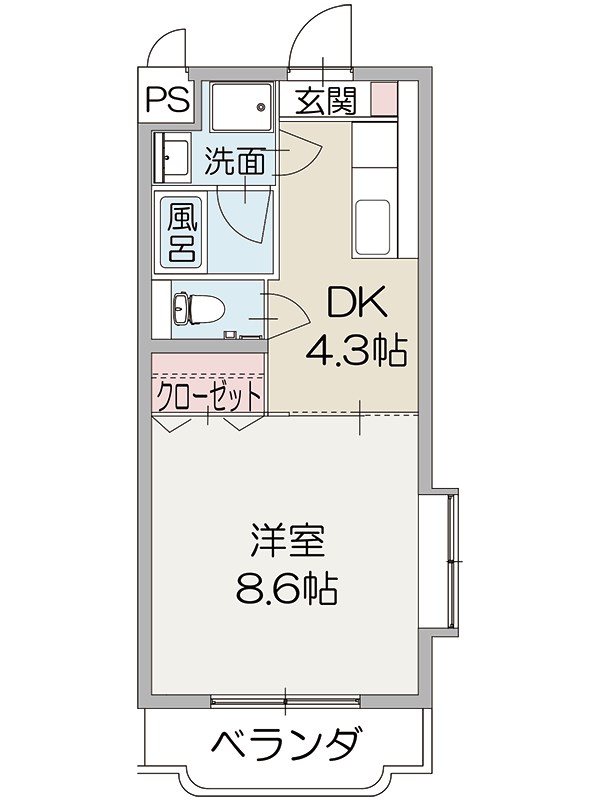 エスペランサⅡ 間取り