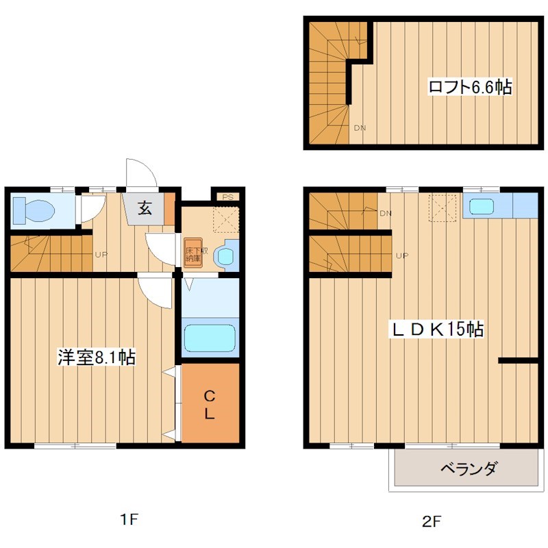 グランディオーソⅡ 間取り
