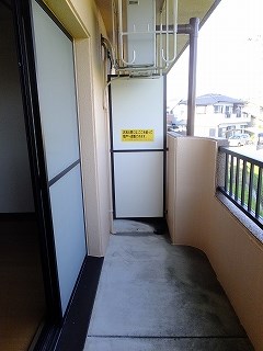 アルデーアピーノ ベランダ