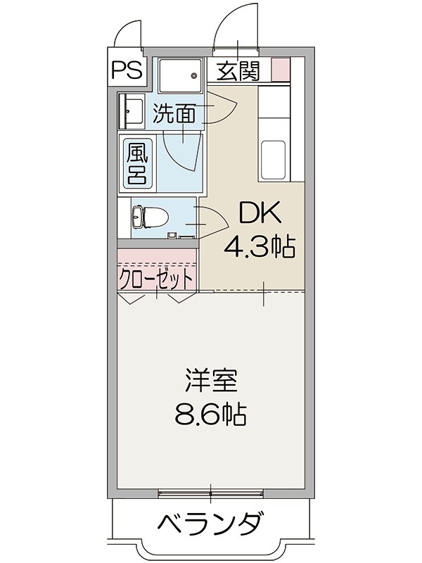 ミルサート 間取り