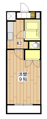 グランパレⅢ 間取り