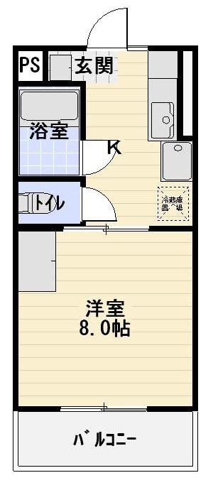 レジデンスヤマサⅠ 間取り