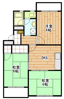 メゾン横須賀Ⅱ 間取り