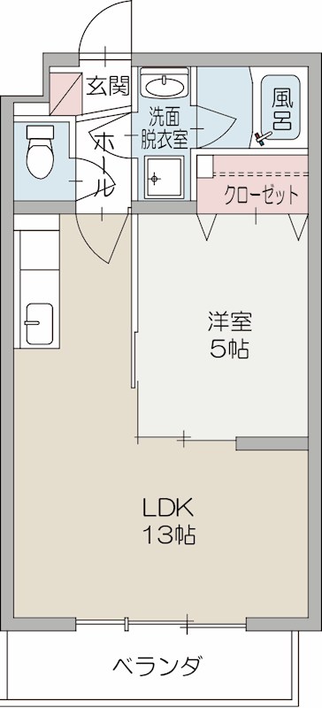 フローラ青葉 間取り