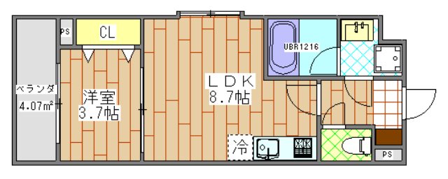 コアビタシオン 間取り