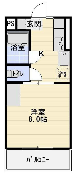 コスモスハイツ 間取り