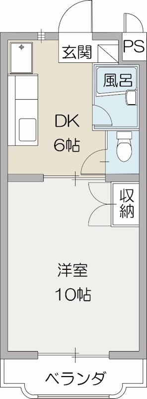 マンション明日香 間取り