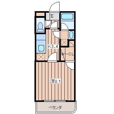 ヴァンフェアリー 間取り