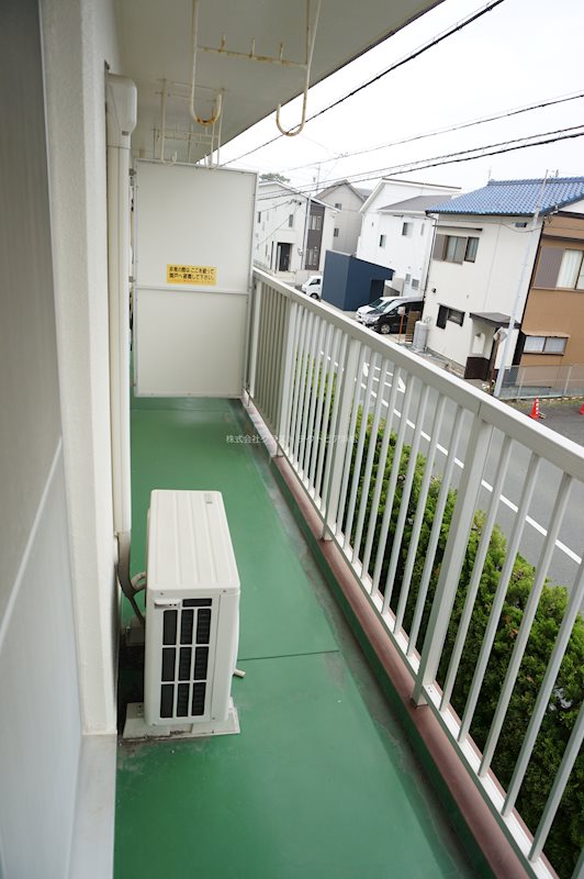 マンション１１０ ベランダ
