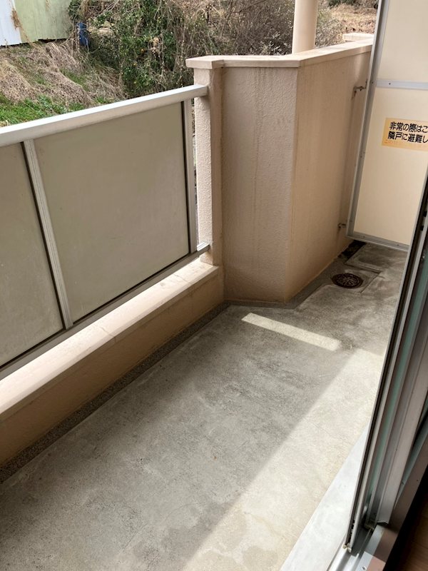 ハイツ石塚掛川Ａ ベランダ