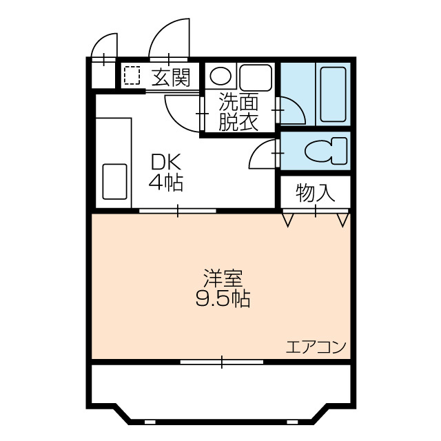 クレセール 間取り