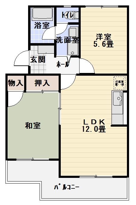 ハピネスⅢ 間取り