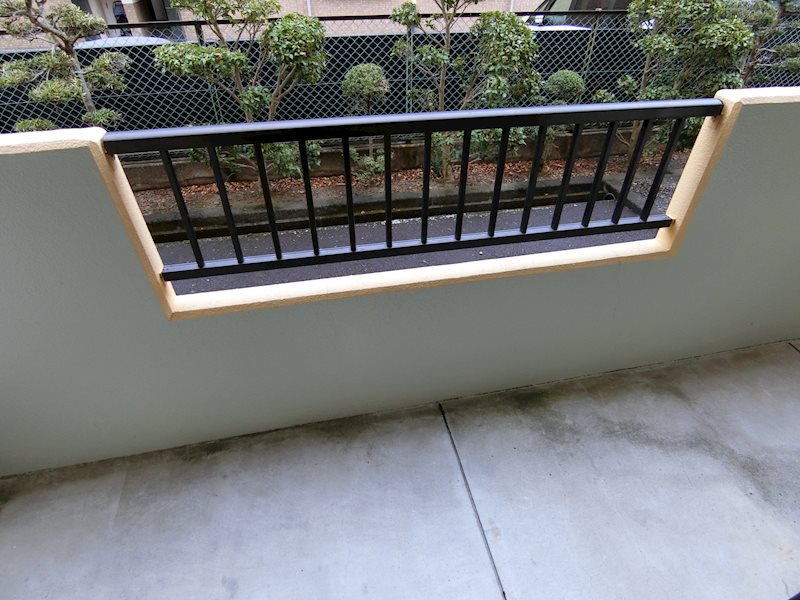 ハピネスⅢ ベランダ