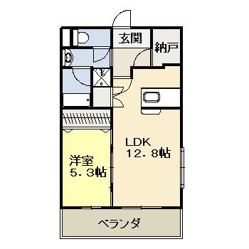 サン・パーシモン 間取り