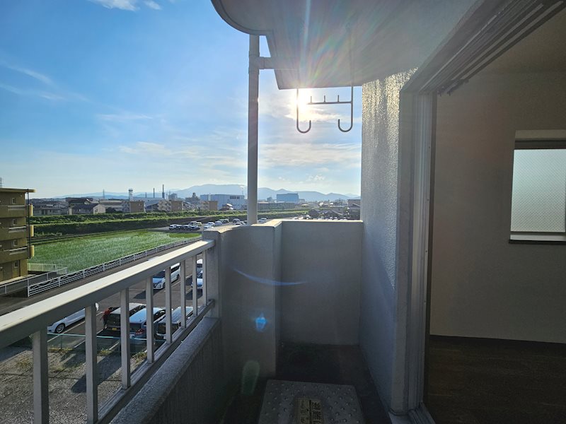マンション明日香 ベランダ