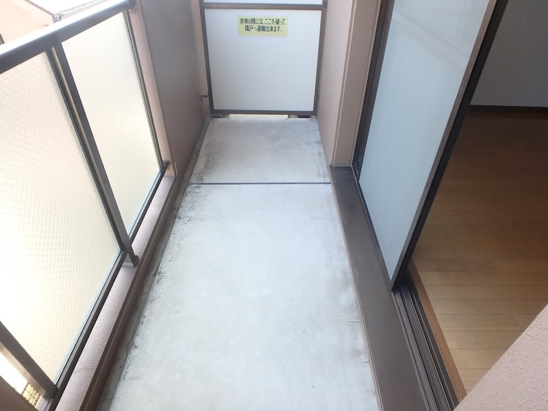 ソレイユＳＫ ベランダ