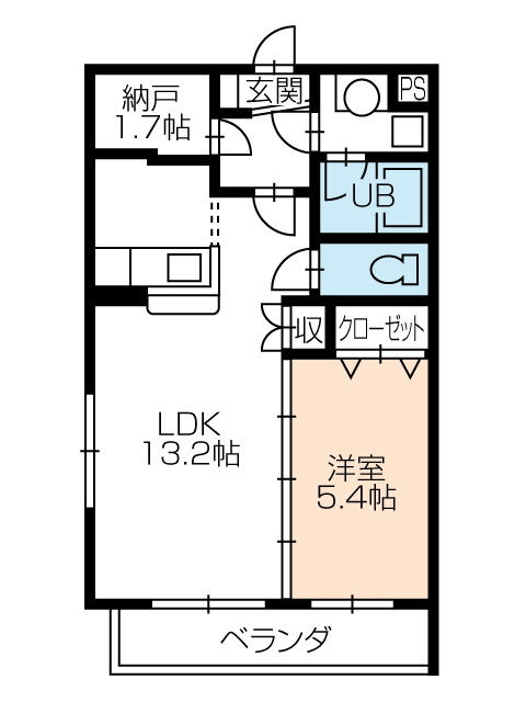 エスポワール・Ⅱ 間取り