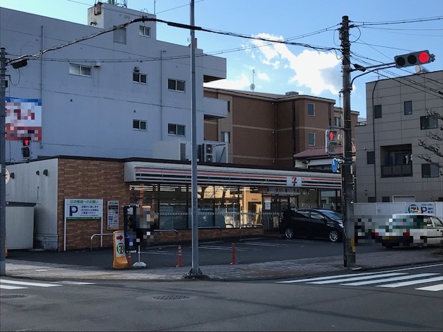 グリシーヌ駒形 コンビニ