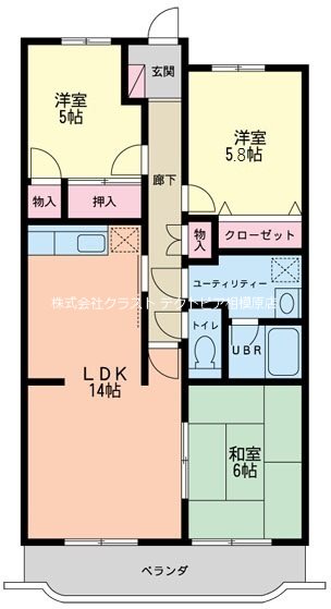 グランディール 間取り