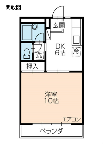 ウィステリアⅡ 間取り