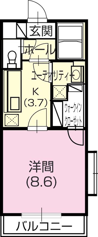 マンション萌黄 間取り