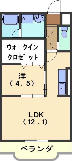 フォレスタⅢ 間取り