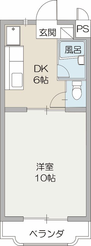 エレガントライフⅢ 間取り