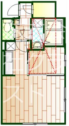 グランコート市ヶ谷 間取り