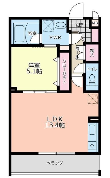 グリーンハイムⅤ 間取り