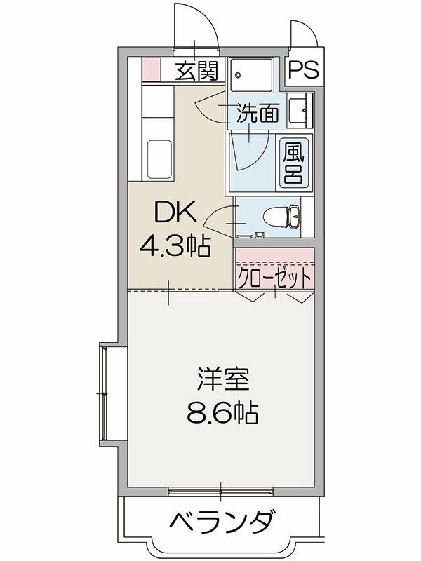 カルサイト 間取り