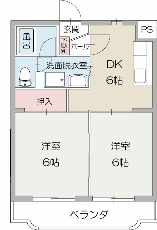 Ｍ＆ＫアップルＡ 間取り