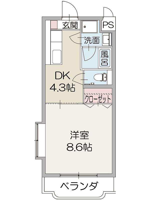 リバティーパル 間取り