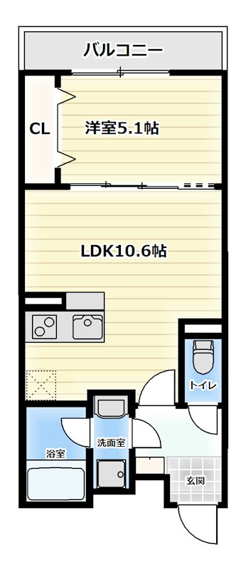 ソレイユ 間取り
