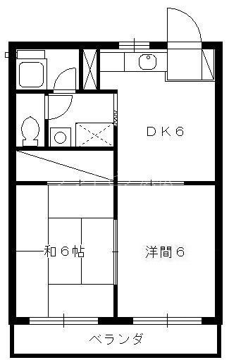 サンパレス金子 間取り