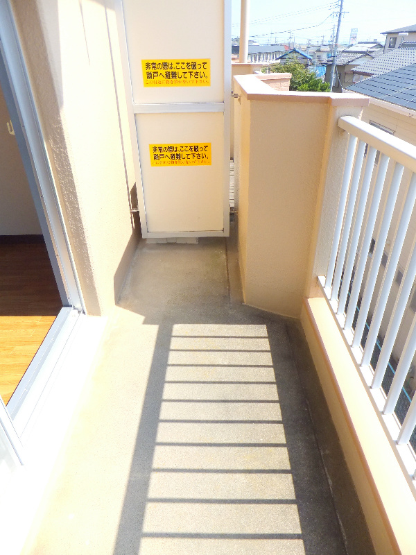 ランカン天竜川 ベランダ