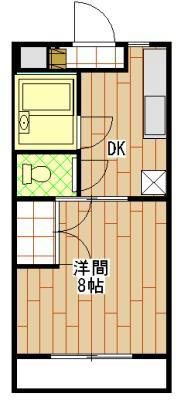 マンションジュネスⅥ 間取り